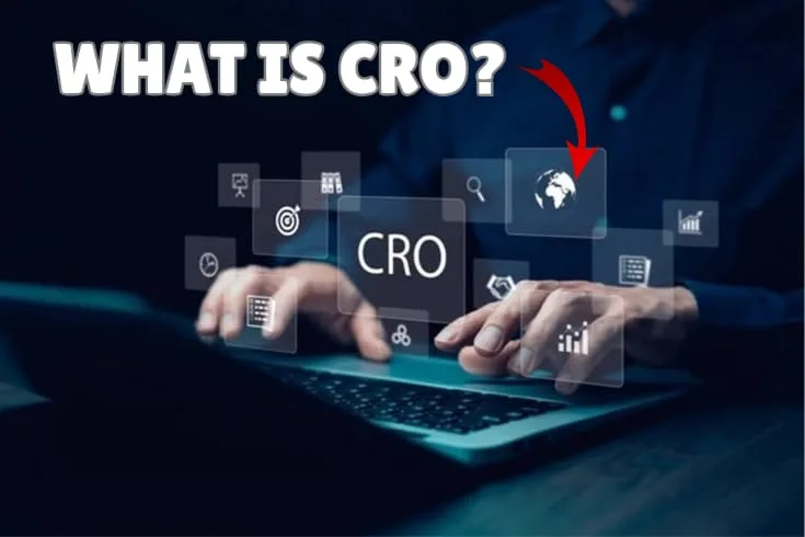 Conversion rate optimization concept turning website traffic into conversions