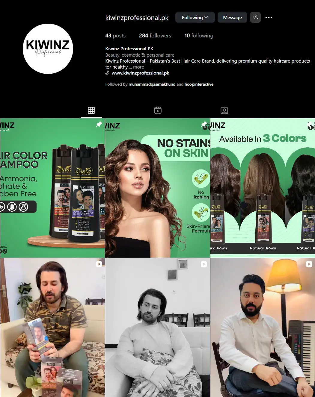 Kiwinz Instagram influencer and affiliate content driving product engagement