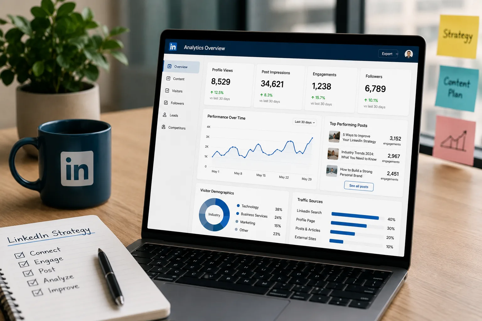Generating B2B leads and pipeline on LinkedIn