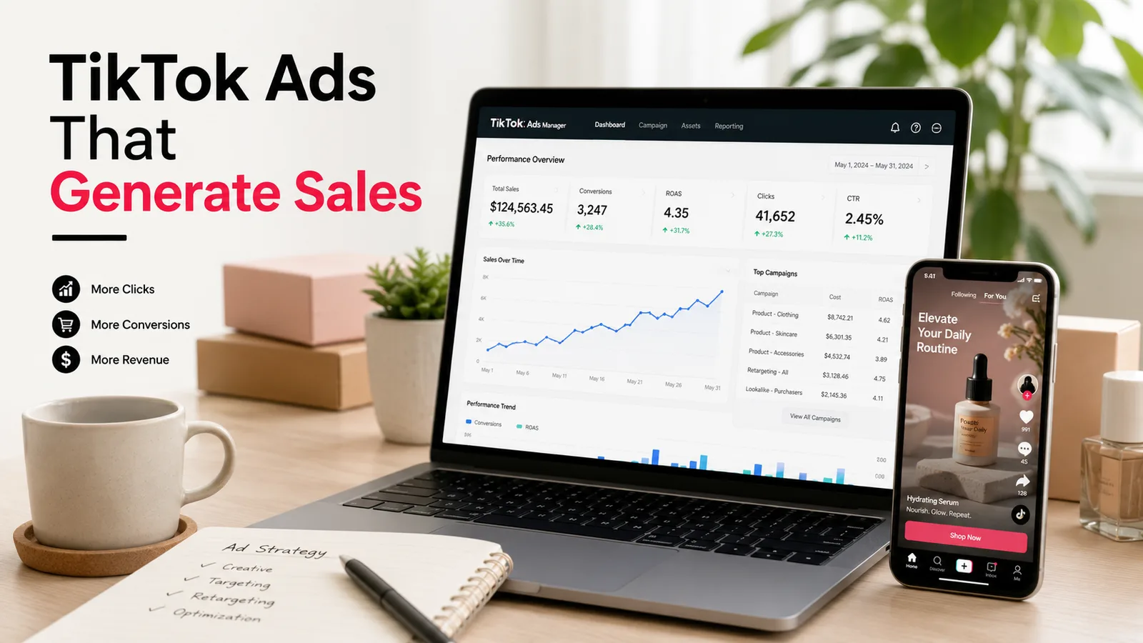 TikTok ad formats and audience targeting