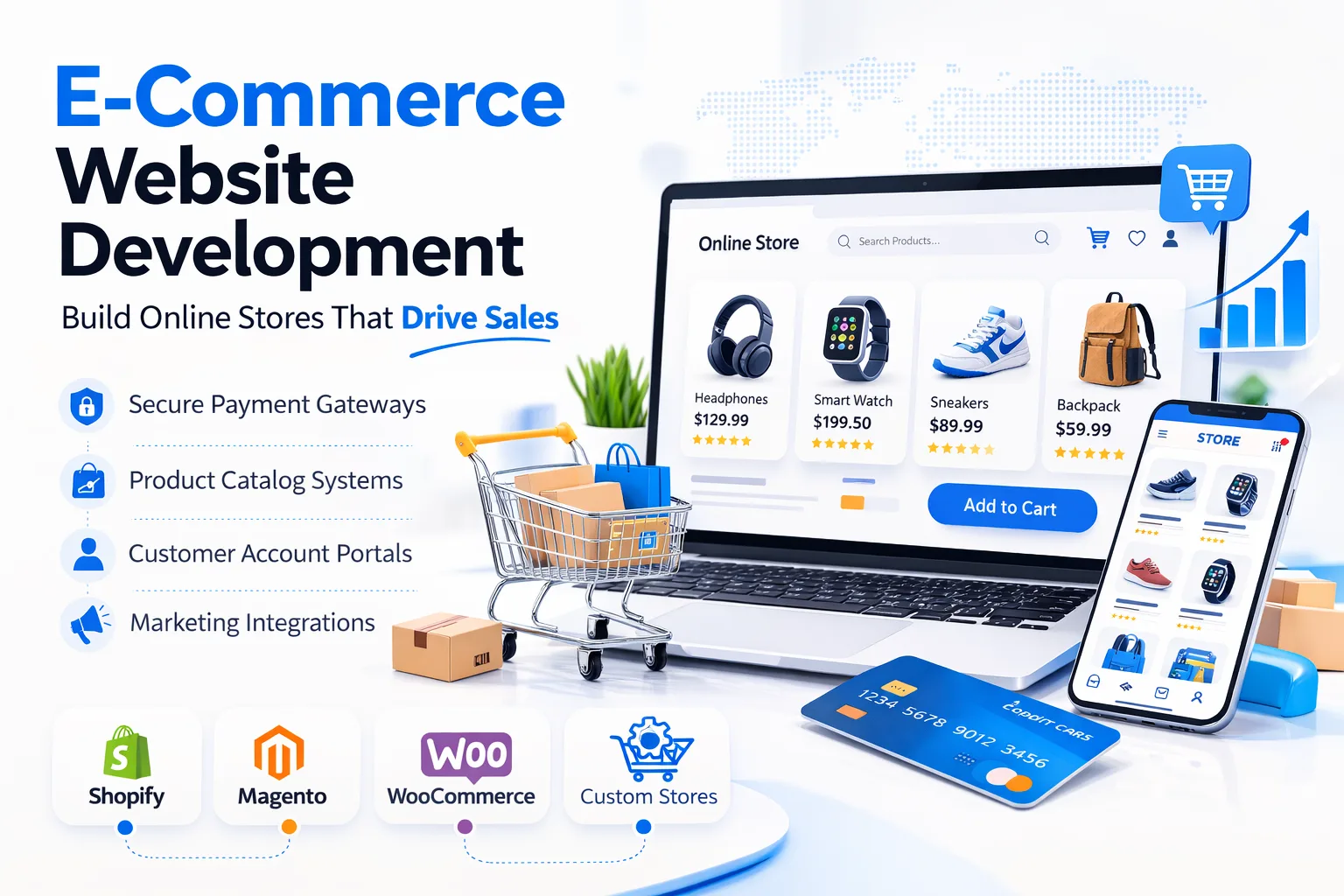 Ecommerce Website Development.